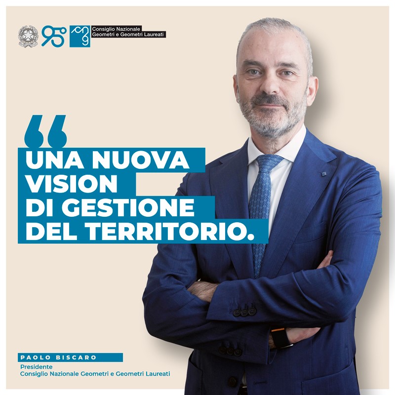 Territorio, una nuova vision di gestione dal Consiglio Nazionale Geometri e Geometri Laureati